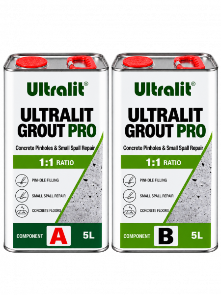 Ultralit Grout Pro – Two-component concrete repair compound for grouting