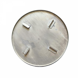 Galvanized pan Ø600 mm, 4 blades