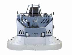 Lavina LP36 power trowel with system for polished concrete