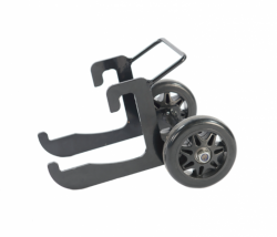 Two-wheel transport trolley for power trowels, 750, 900, and 1200 mm