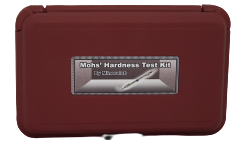 MOHS's Deluxe set hardness tester