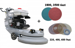 Lavina B36G-S planetary grinder + Suprashine diamond pads + DS Screens