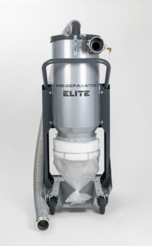 Dust separator for Lavina vacuums