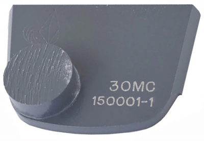 X1B FOR MEDIUM HARD CONCRETE, Superabrasive single (button) diamond segment