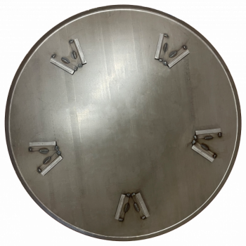 Floating pans 1180 mm for 1200 mm power trowel, 3mm thickness, for 5 blades, 25pcs