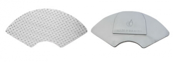Quickchange adapter to mounting diamond pads on Lavina machines