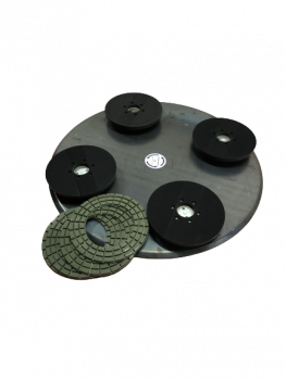 Set of pan's for 920mm power trowel with 4 rotary heads