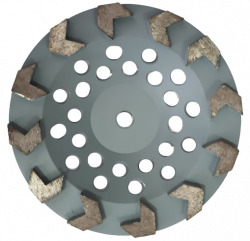 EX Tarcza Diamentowa 125mm do szlifowania XC Turbocup DGWK12 do średnio twardego betonu