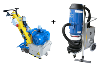 Frezarka Von Arx VA-30SH 400V + odkurzacz VON ARX S301EU