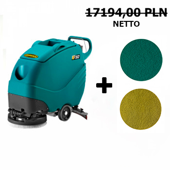 Myjka Eureka E50 EC + pady SupraShine