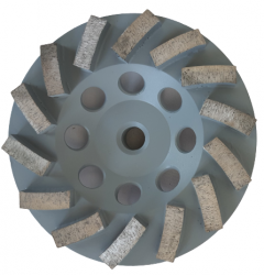 Алмазный диск EX 125 мм для шлифования XC Turbocup DGW10 по бетону средней твердости