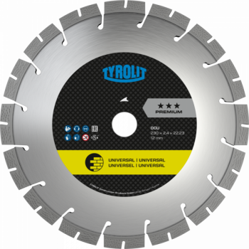 Алмазный диск Tyrolit C73W 2,4 мм 22,23 мм 230 мм