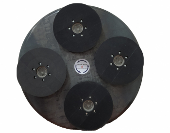 Комплект дисков к затирочной машине 2х1170/1600 мм с 4-мя вращающимися головками на липучке